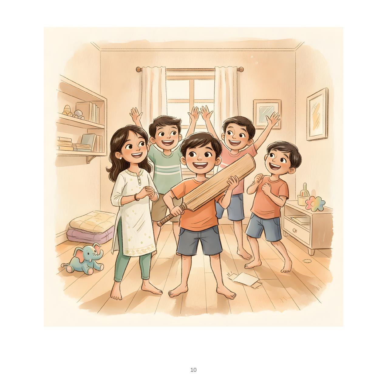 A full page of the artwork