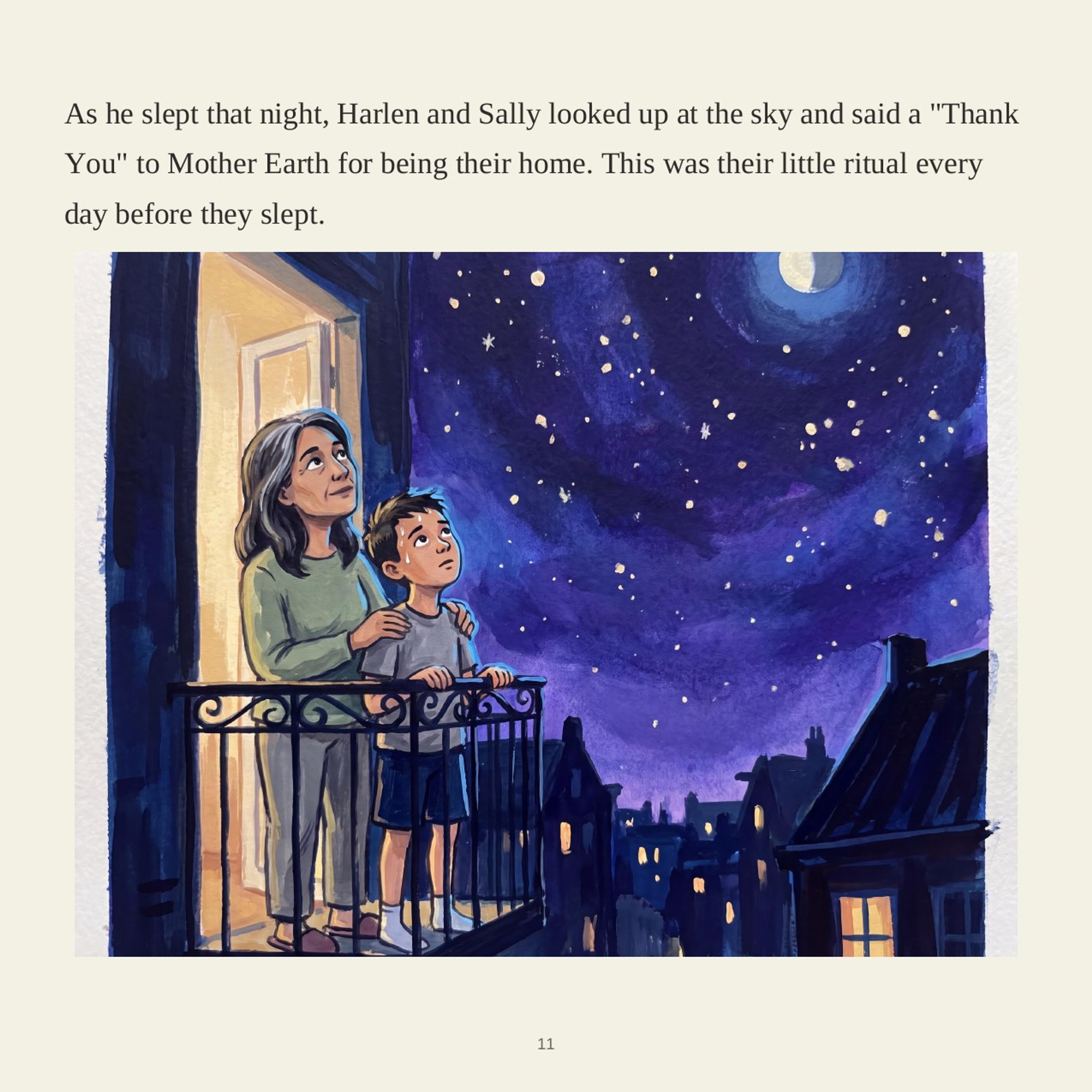 A full page of the artwork