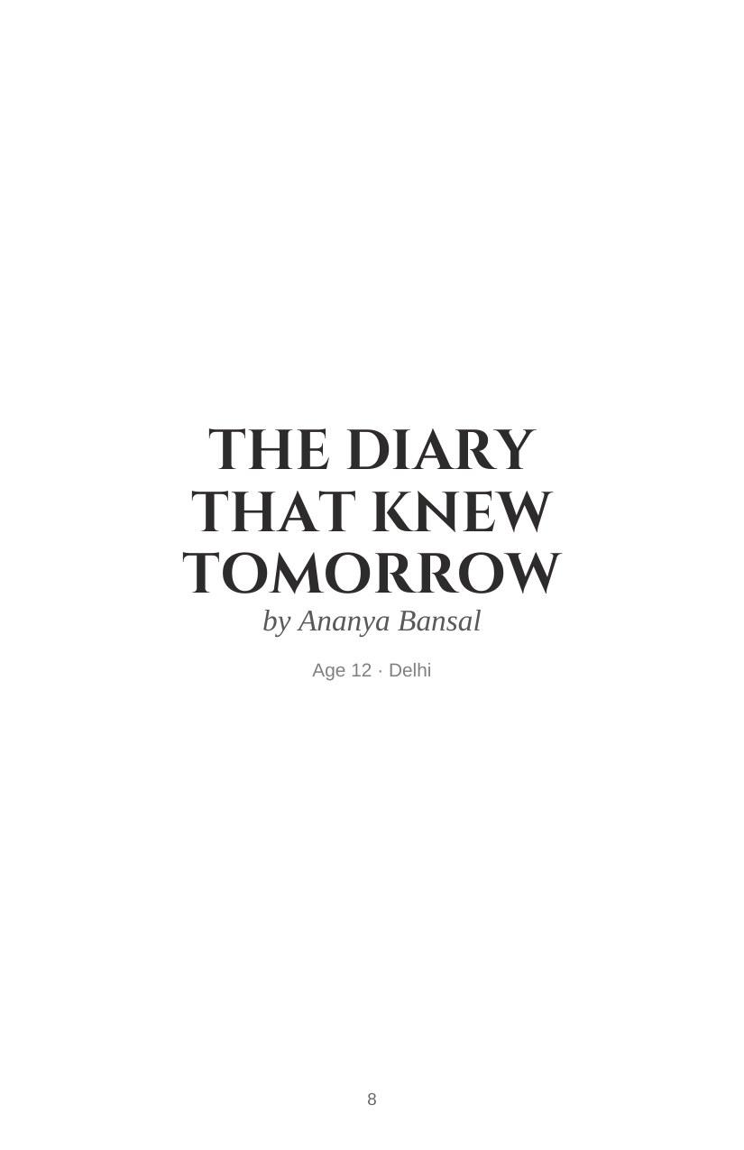 One story's title page