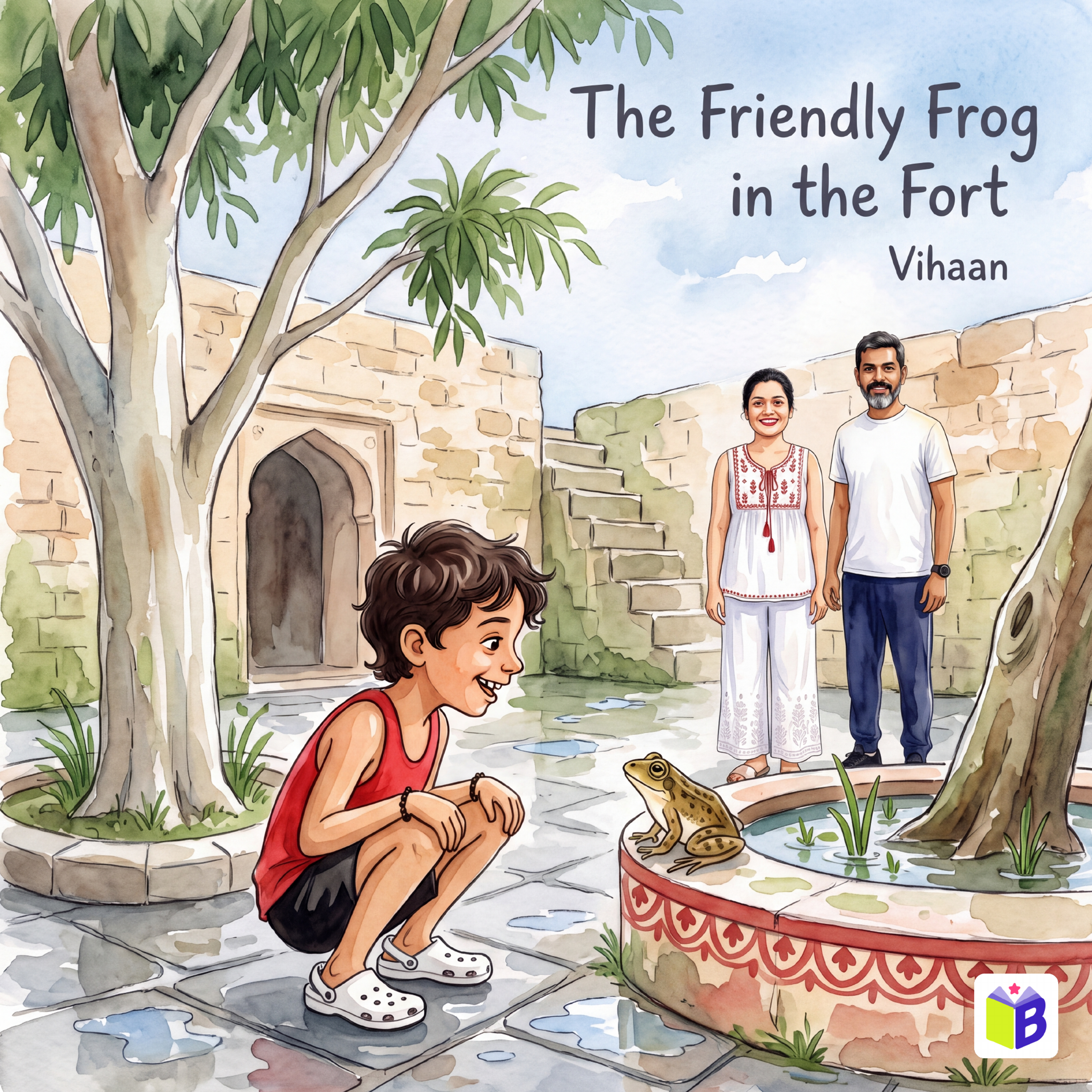 The Friendly Frog in the Fort