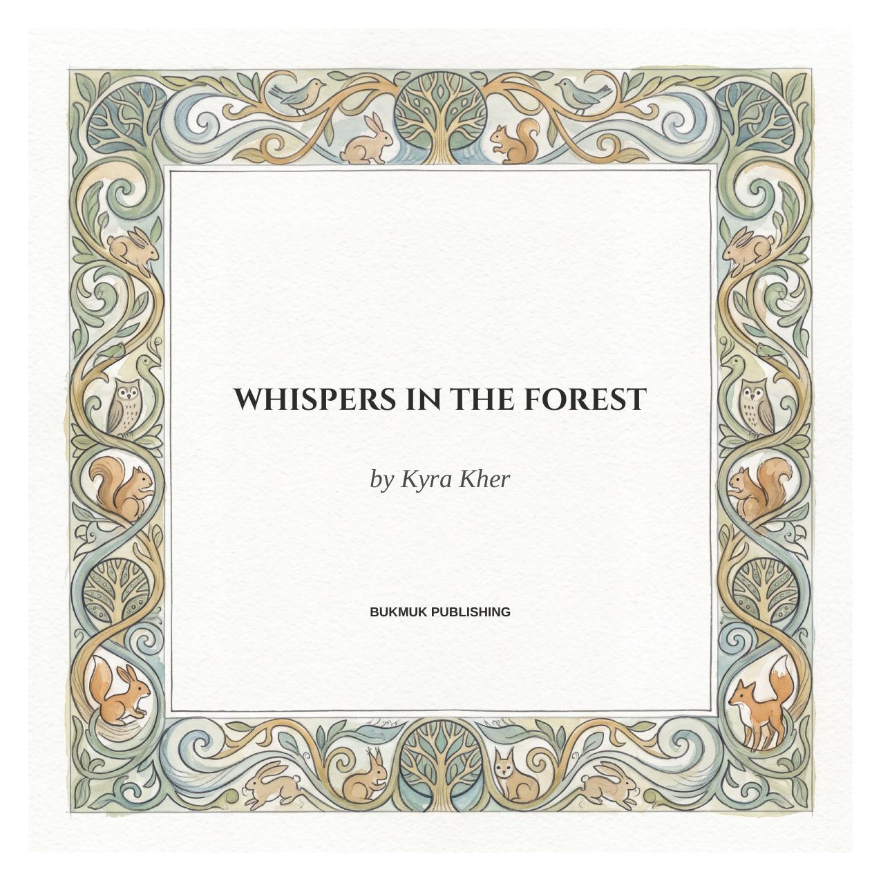 The title page