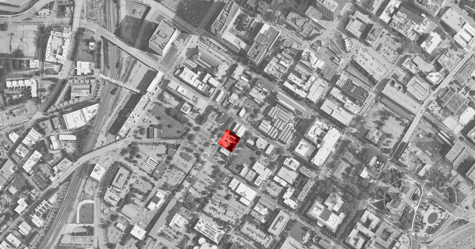 Aerial context.