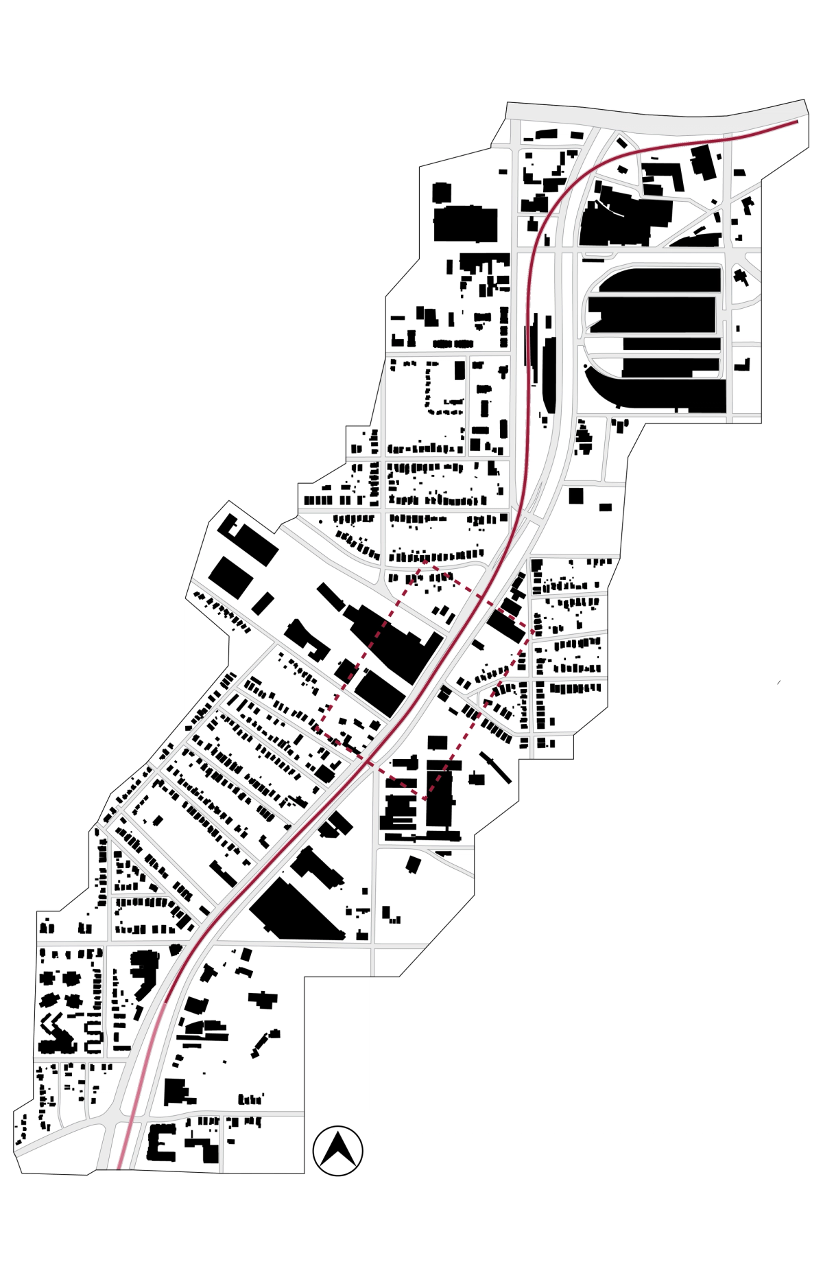 West End Marta section with buildings.