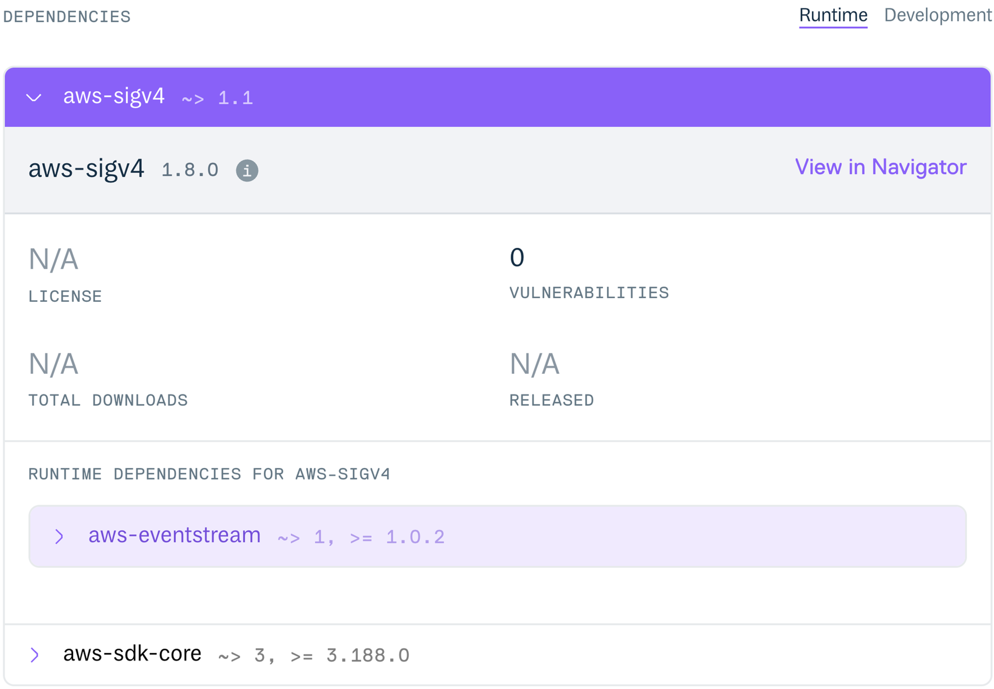 package quality scores