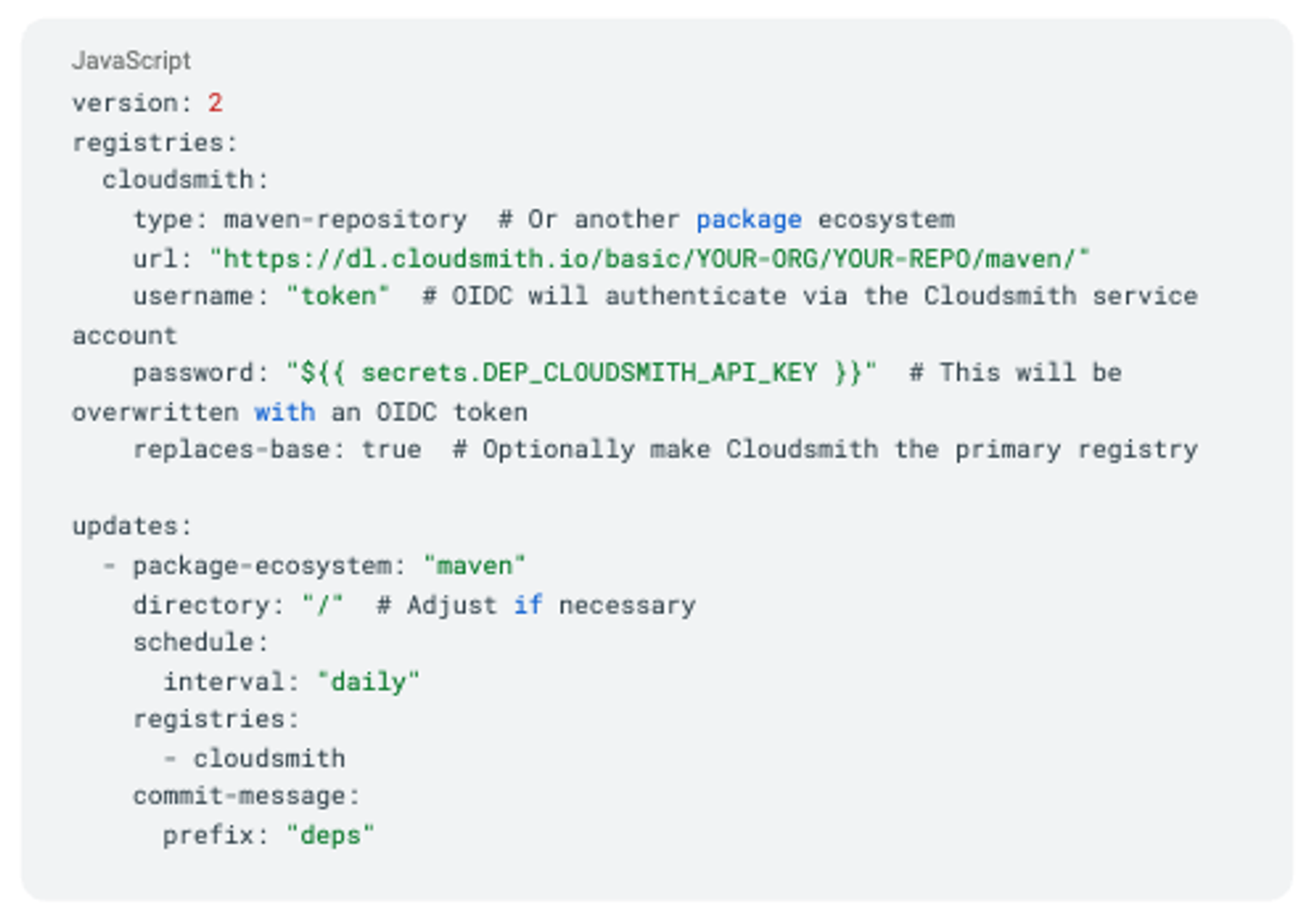 Integrating Dependabot with Cloudsmith Using OIDC