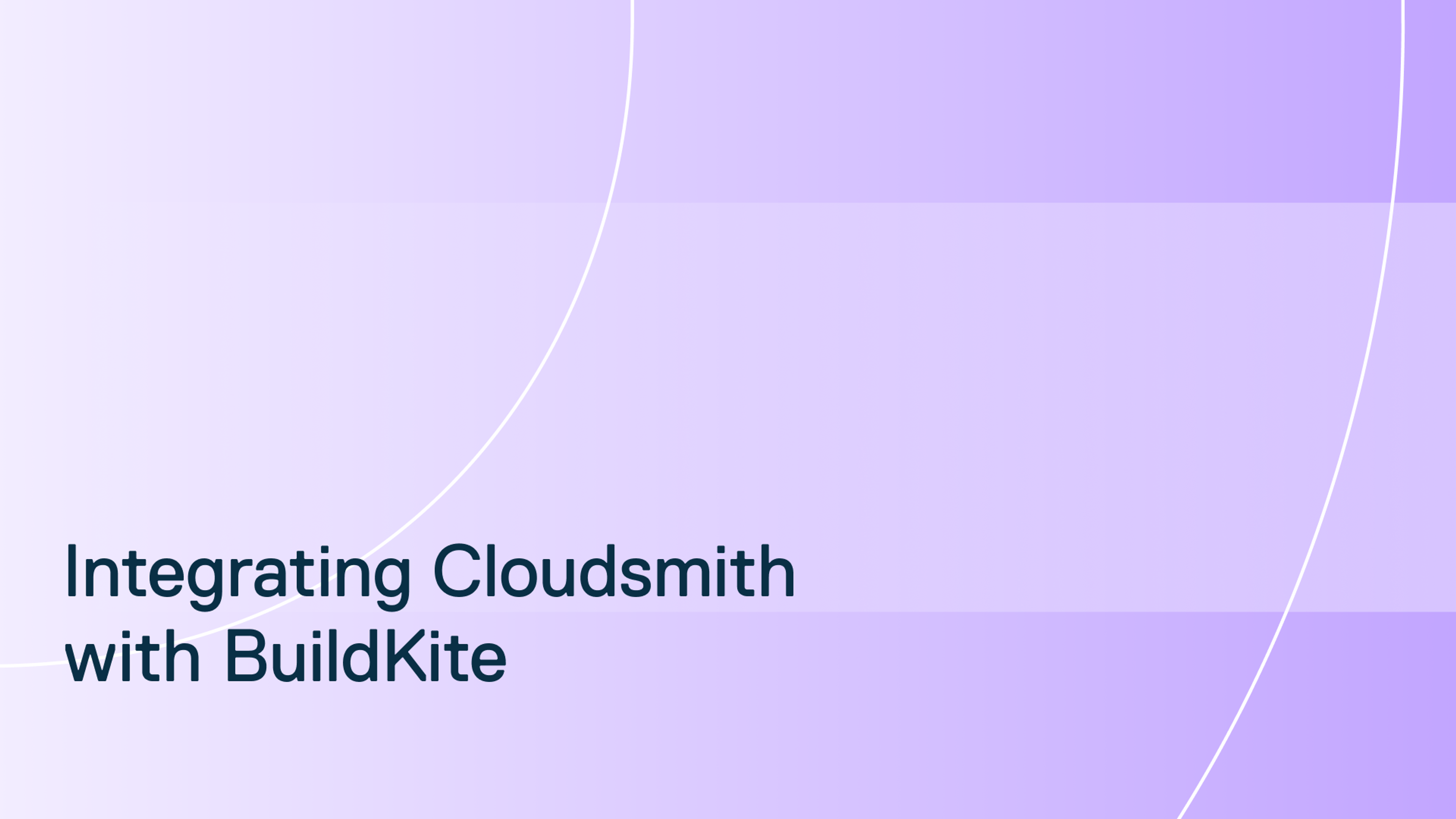 Using Buildkite to push packages to Cloudsmith