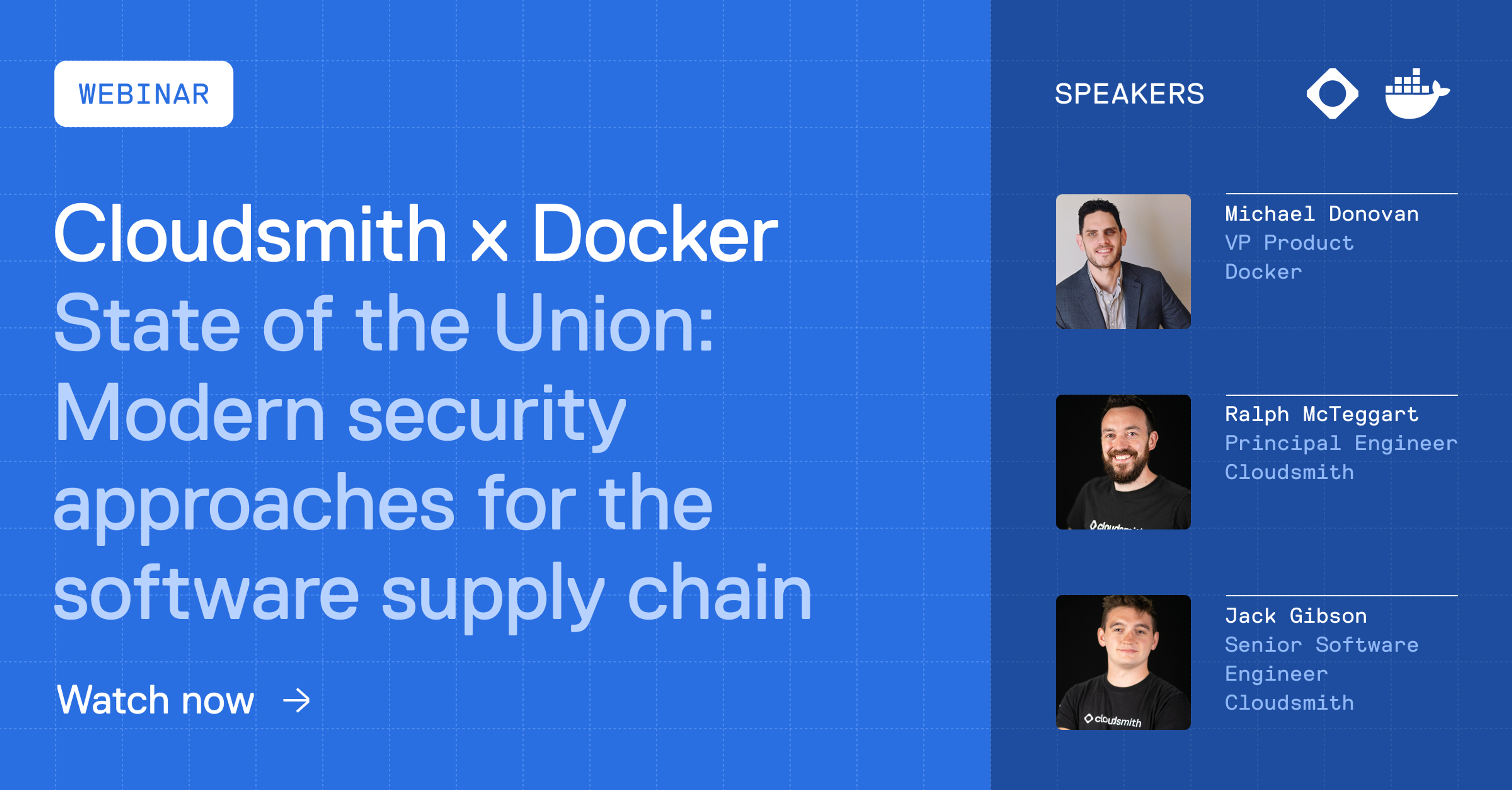 Cloudsmith x Docker webinar