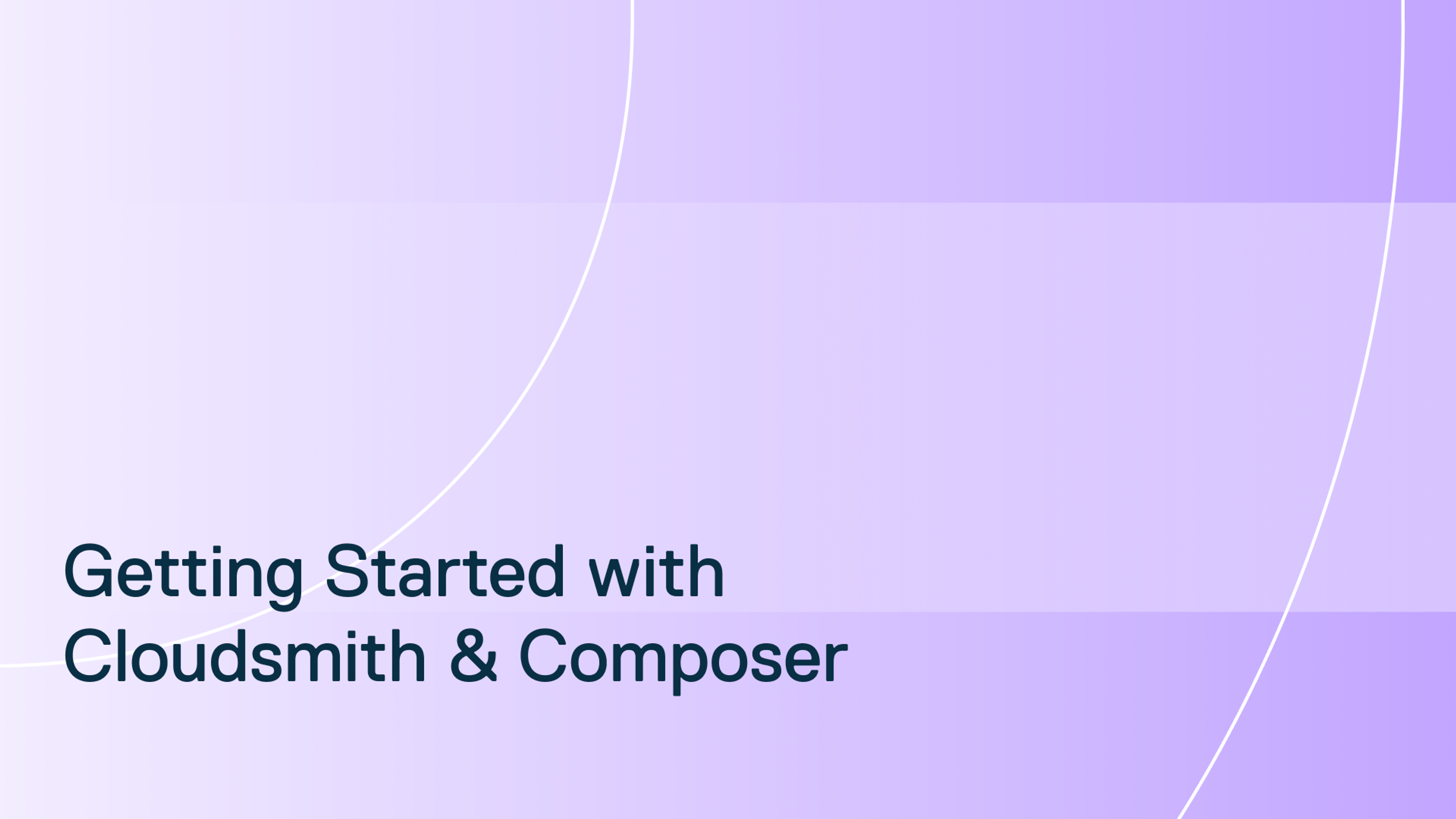 Using Cloudsmith with Composer