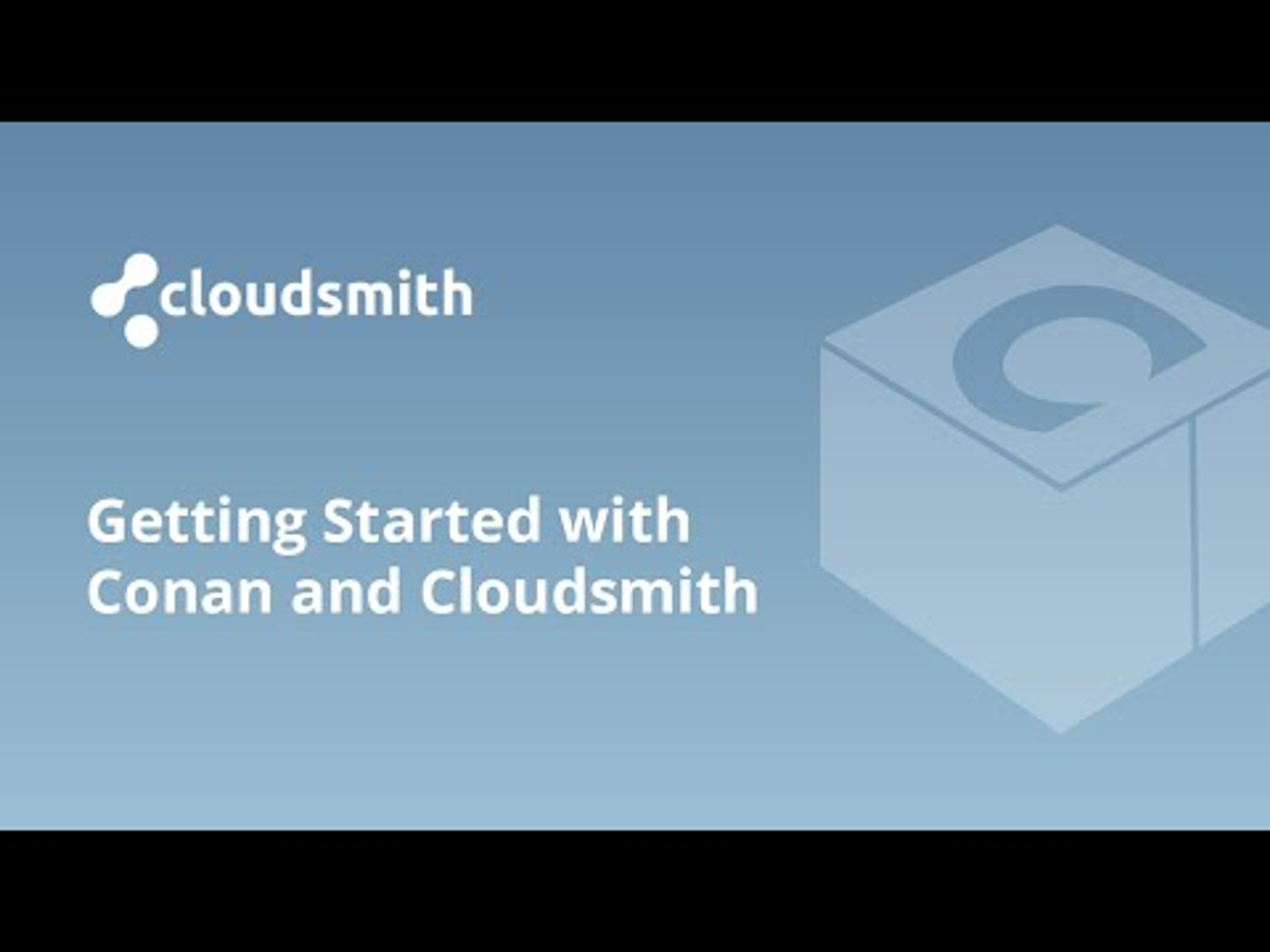 Getting Started with Conan and Cloudsmith