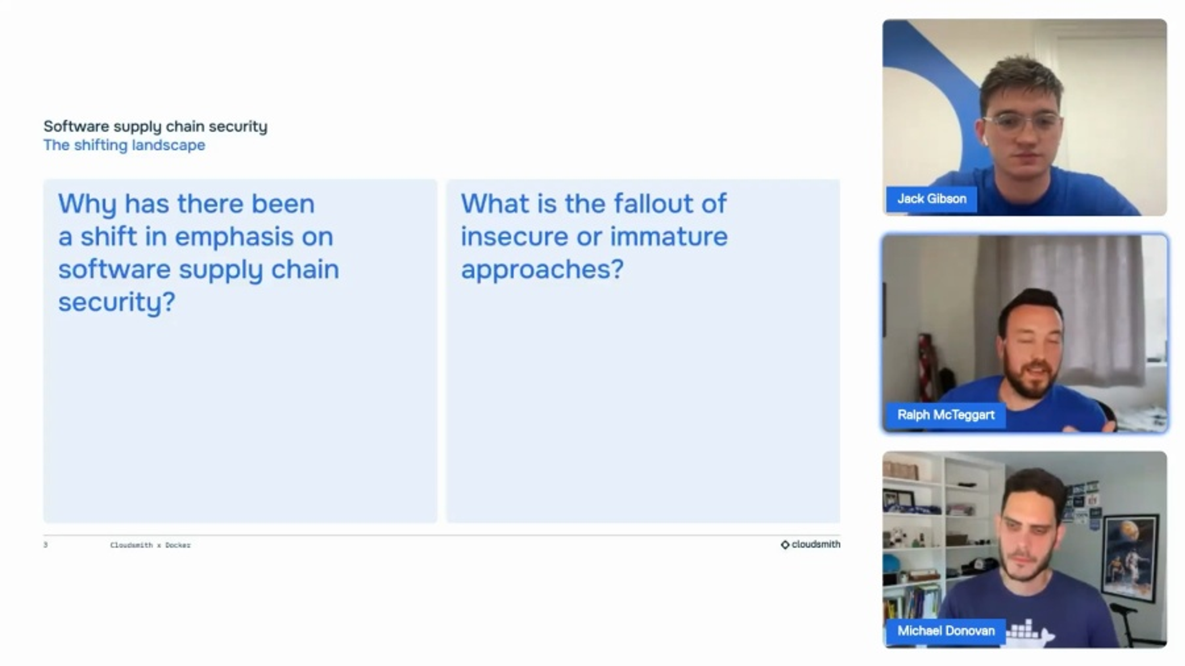 The Shift in Emphasis on Software Supply Chain Security