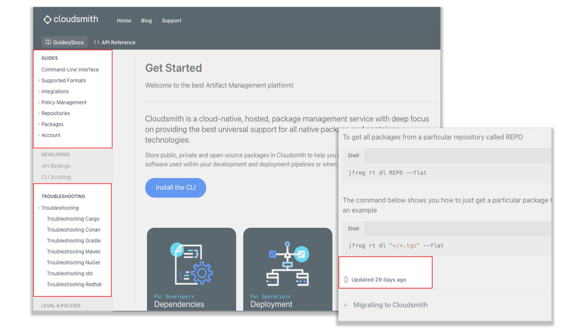 12 Signs of Stellar Support in an Artifact Management Vendor | Cloudsmith