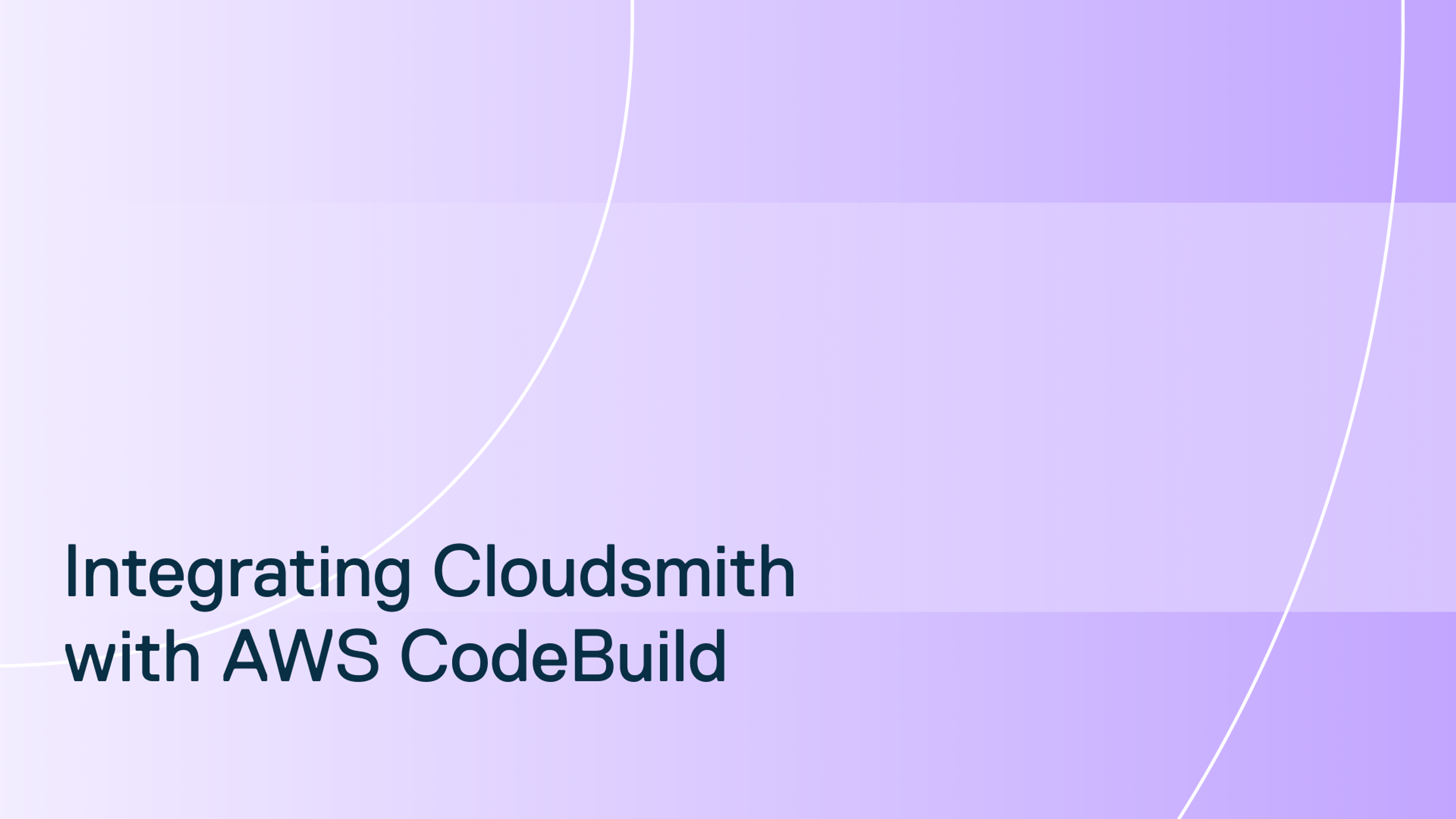 Using AWS CodeBuild to push package to Cloudsmith