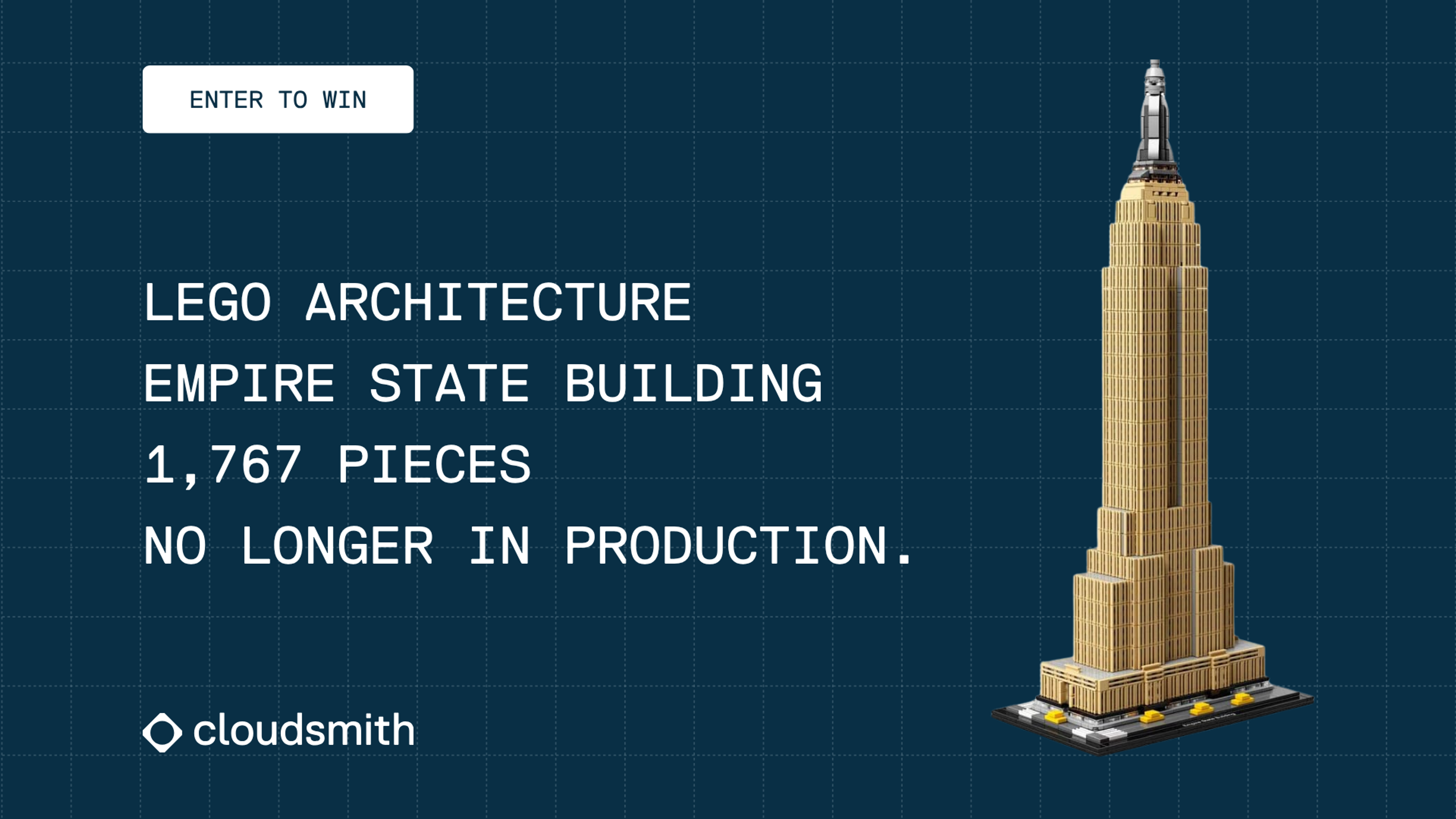 Win a Lego Architecture Empire State Building