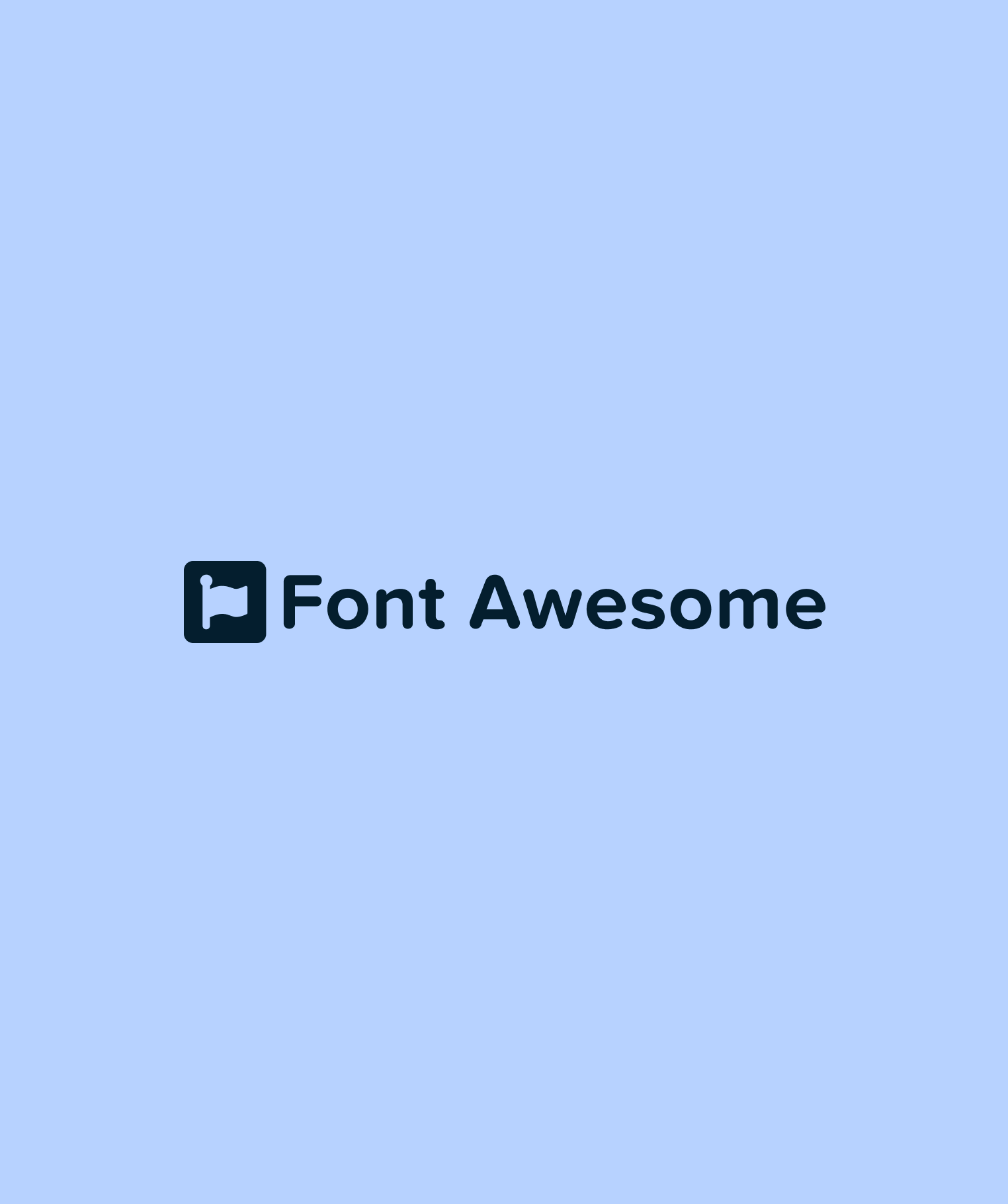 Font Awesome logo