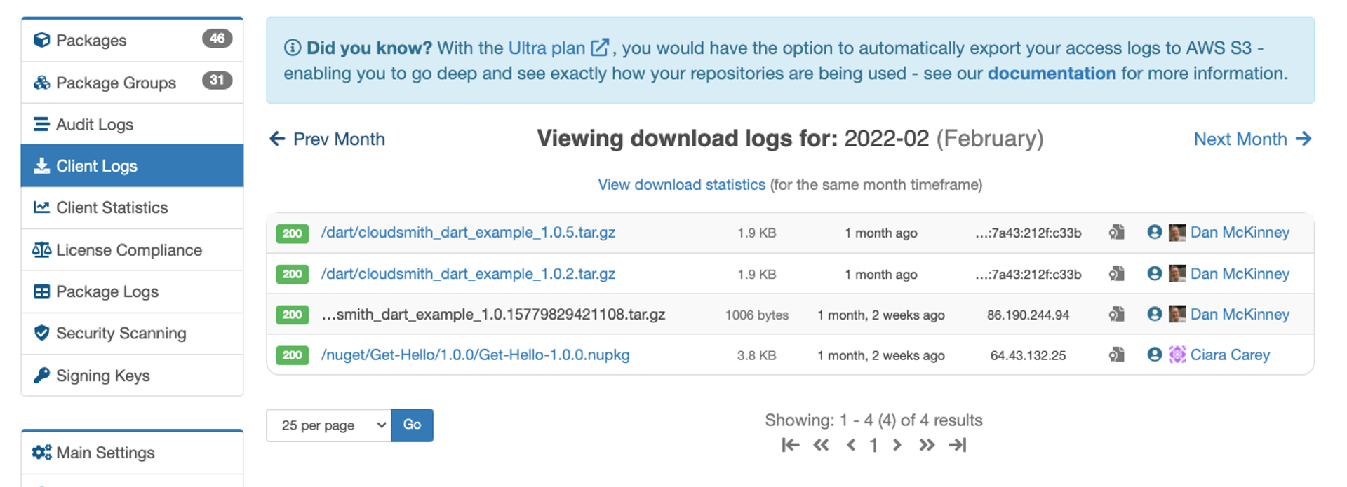 Improving Observability With Cloudsmith Logs