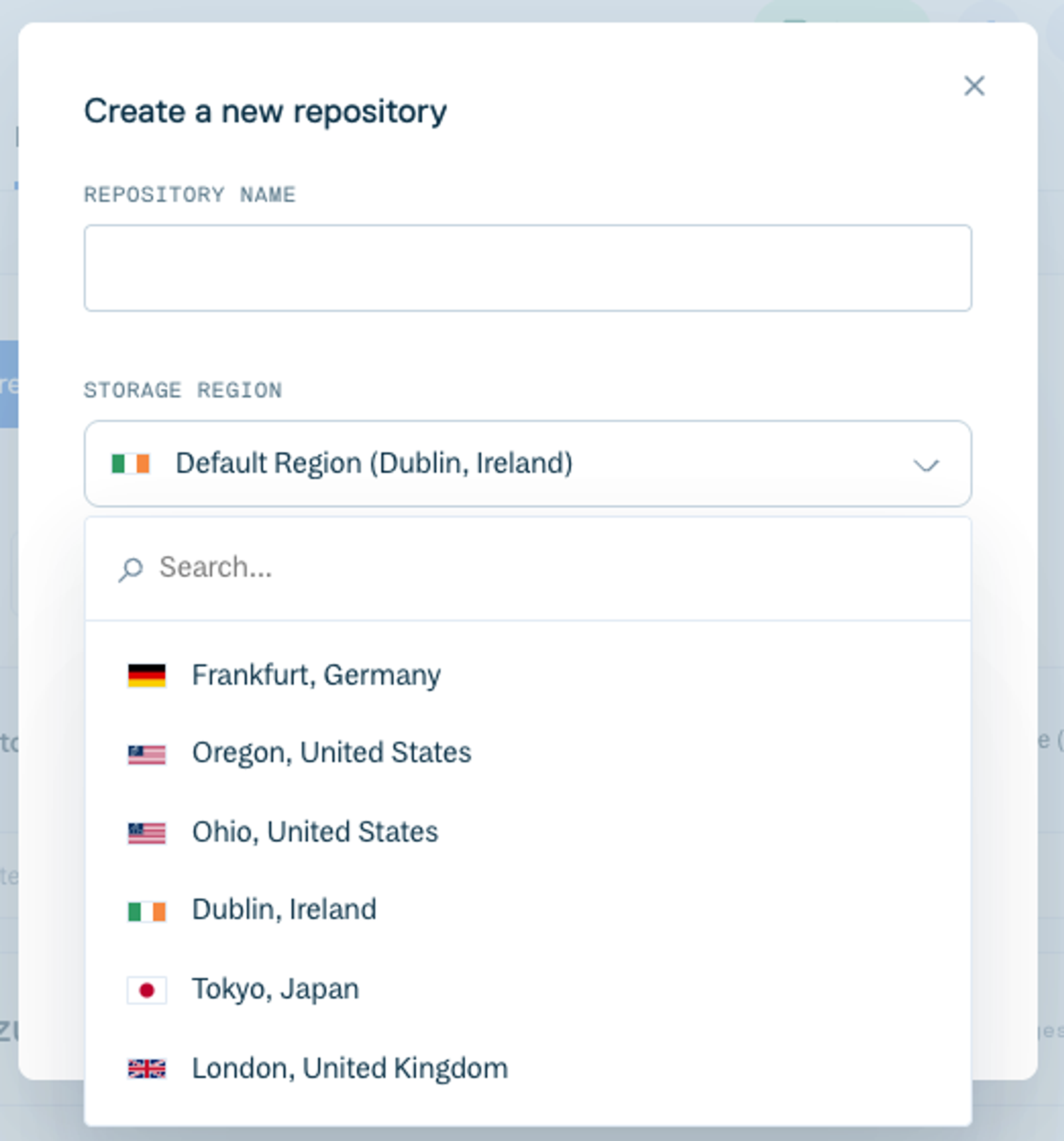 London is now a supported storage region for artifacts in Cloudsmith.