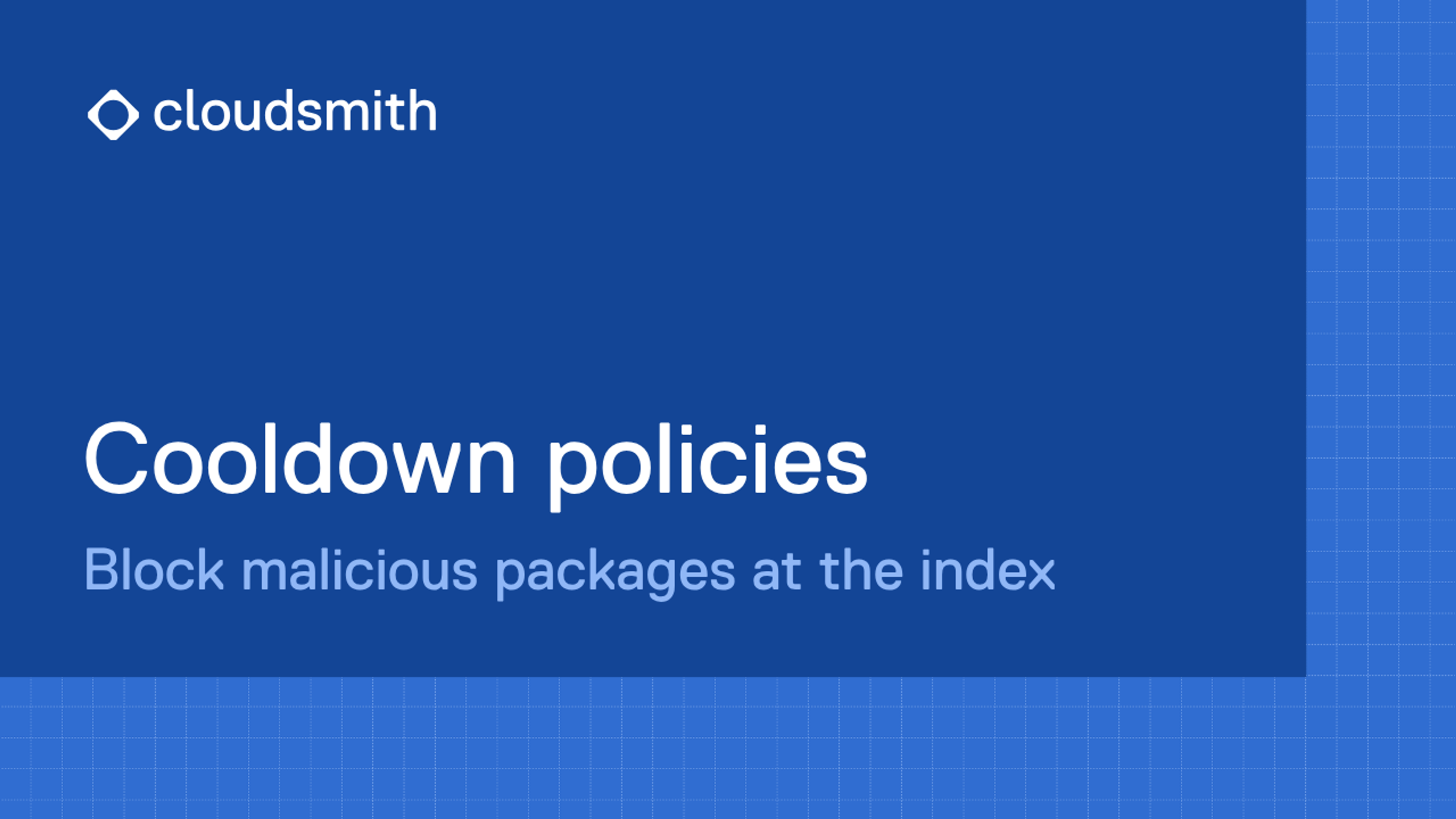 Cooldown policies