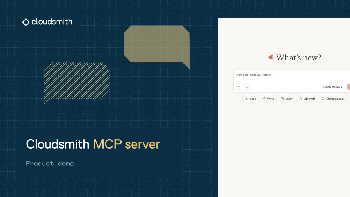 Manage artifacts via AI agents and LLMs using Cloudsmith MCP