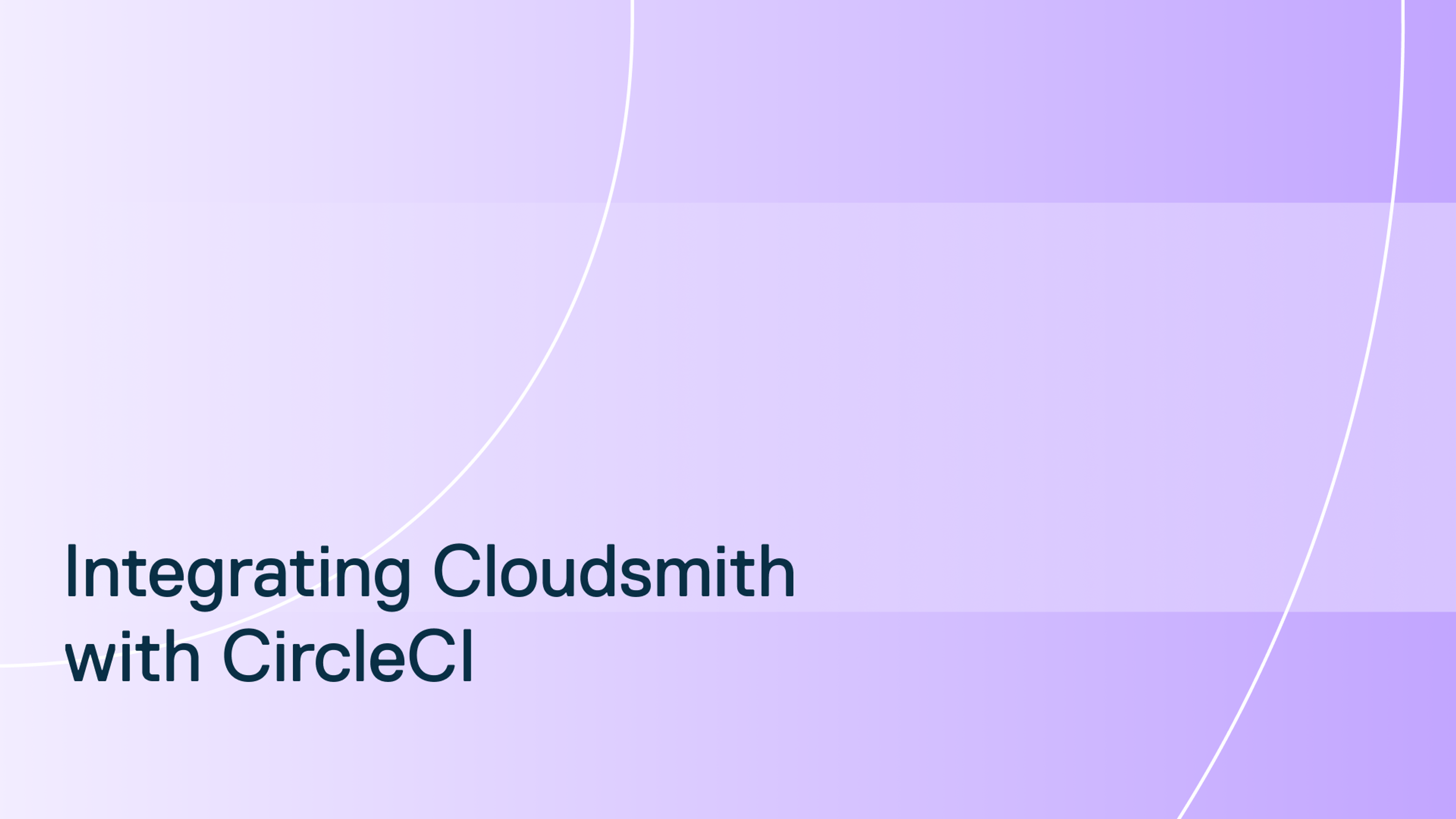 Using Circle CI to push packages to Cloudsmith