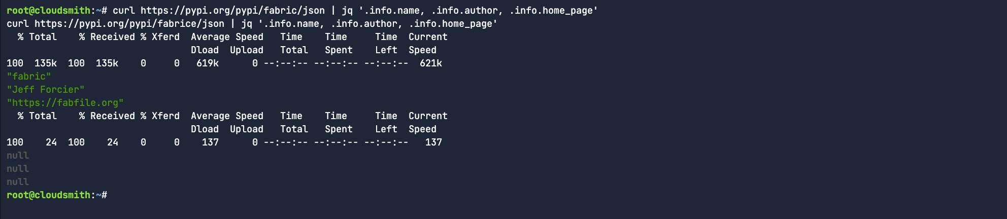 Python Fabrice Typosquatted Package on PyPi