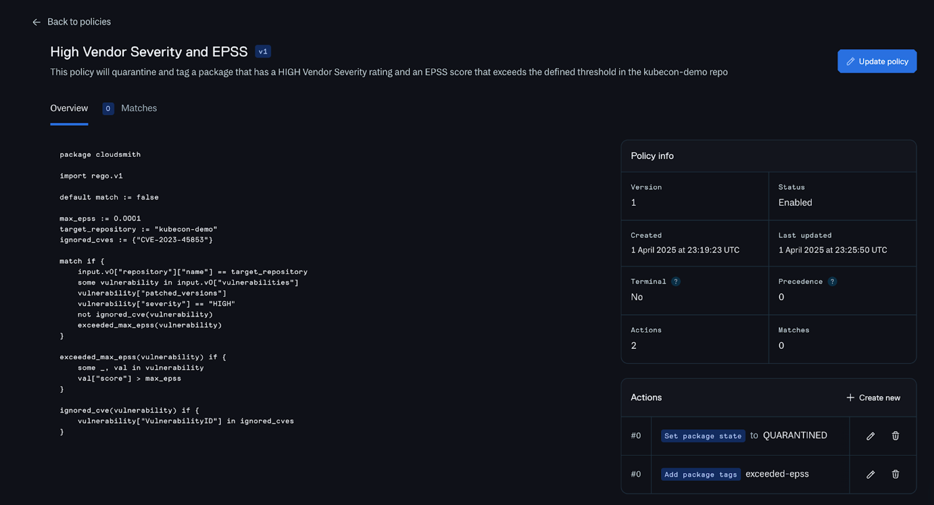 Cloudsmith Adds EPSS Scoring to Enterprise Policy Management