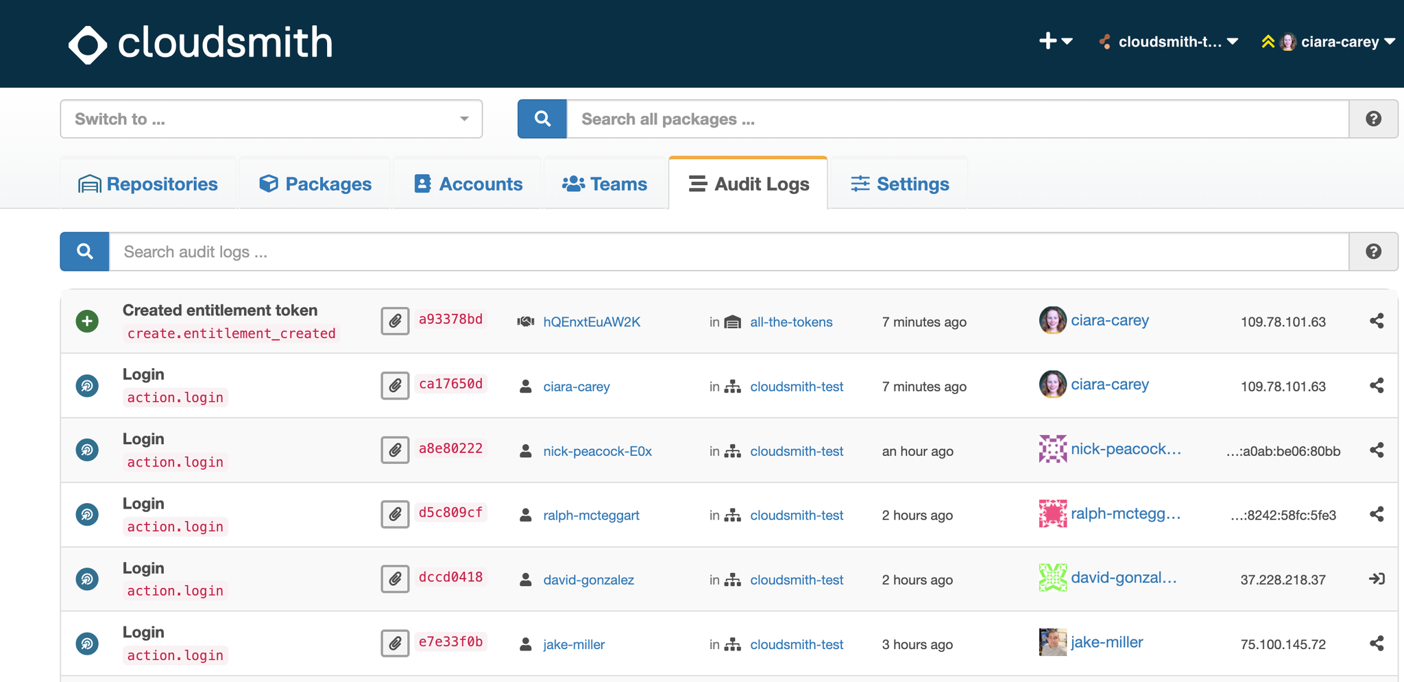 Improving Observability With Cloudsmith Logs
