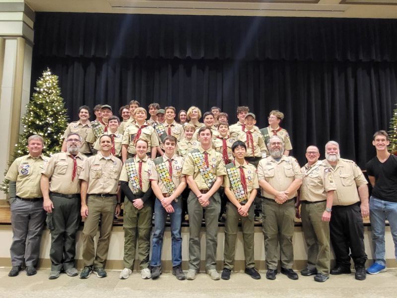 All of the Scouts and the Leaders.
