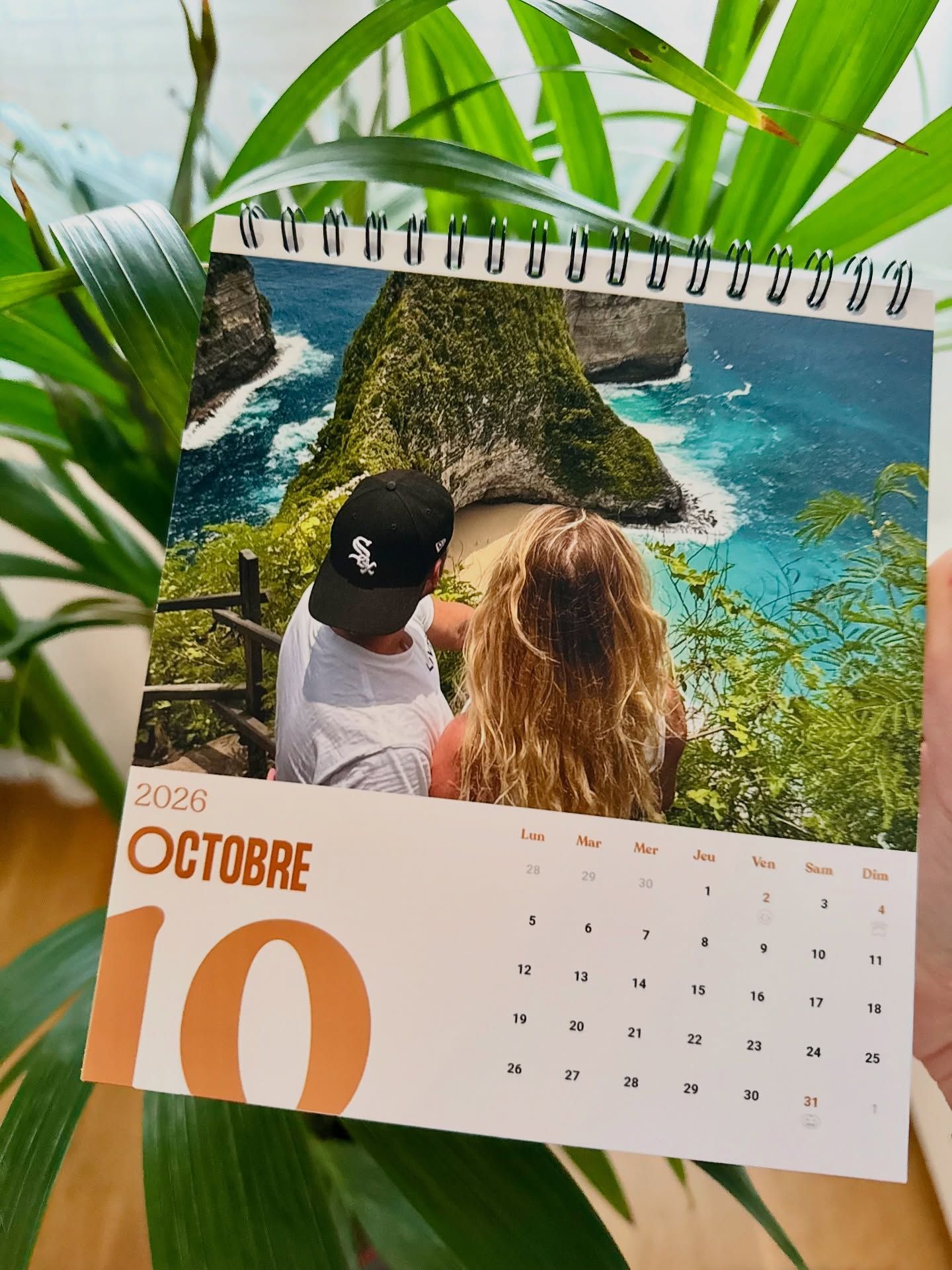 impression calendrier personnalisé format bureau