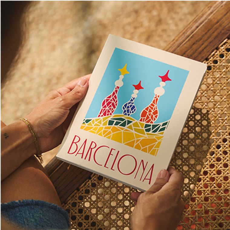 Mini livre city Barcelone