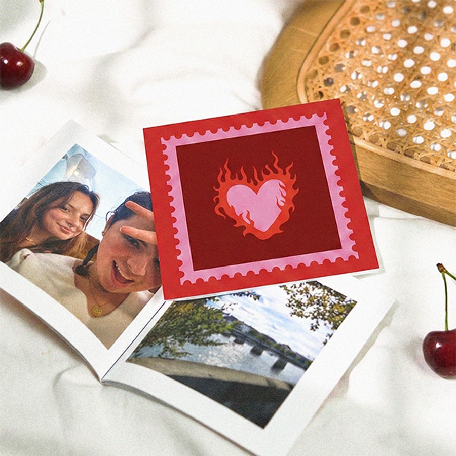 Livre photo carré amour