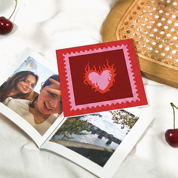 Livre photo carré amour