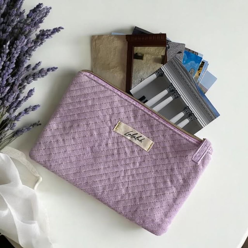 pochette en tissu pour tirages