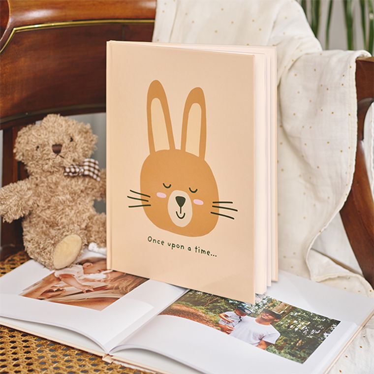 Livre portrait - Lapin