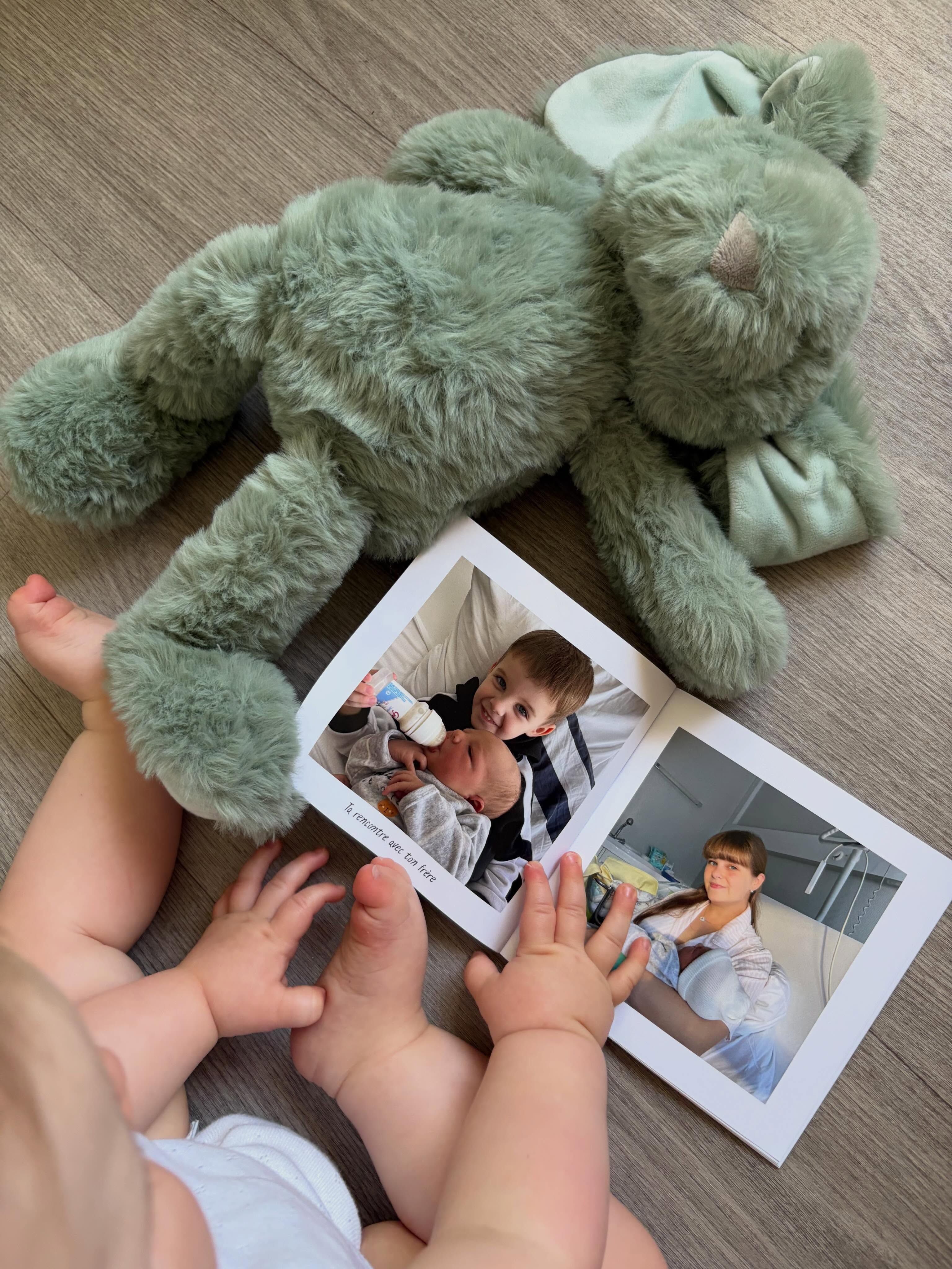 impression livre photos bébé personnalisé