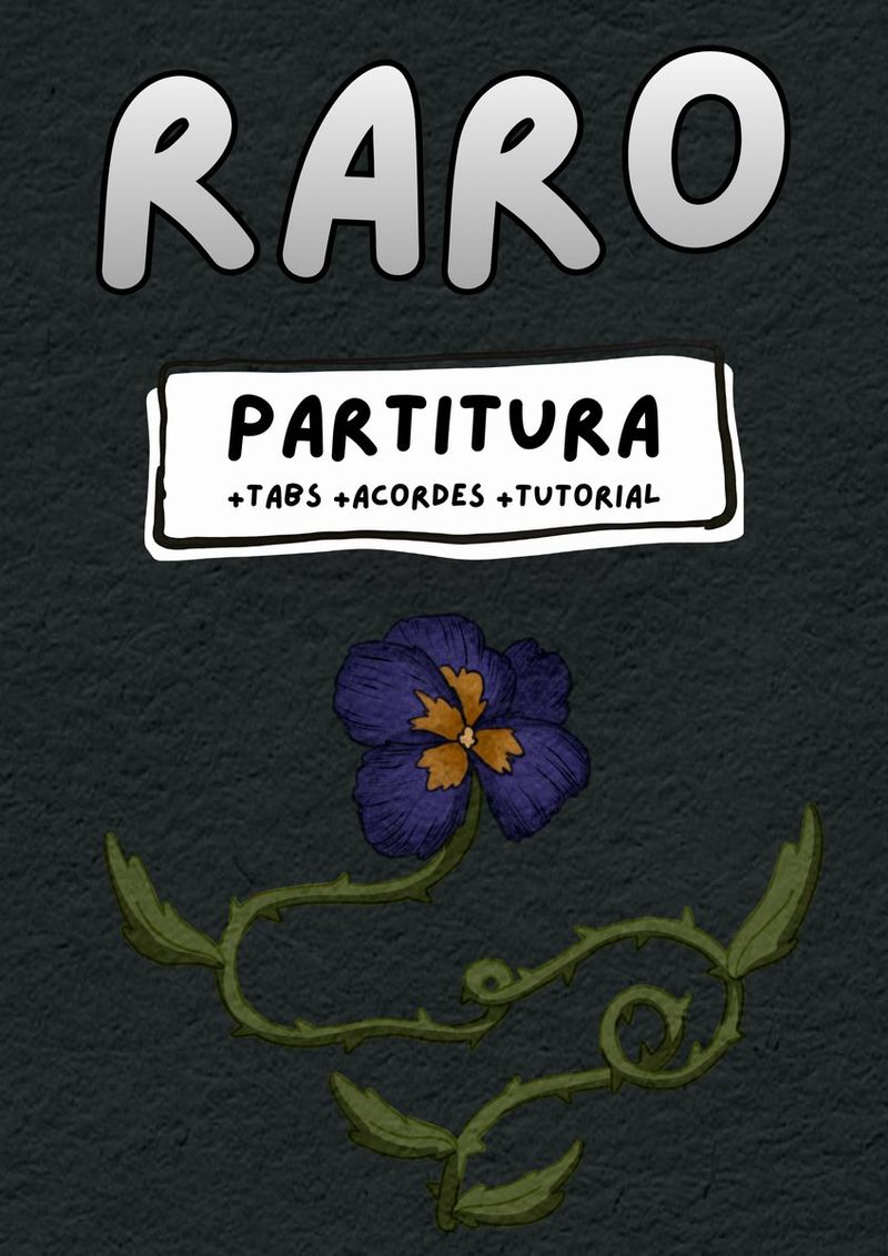 Raro [Partitura+tabs+acordes]