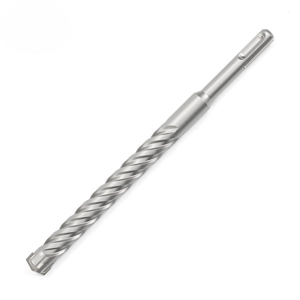 SDS Plus Hammer Drill Bit Cross Tip Carbide Masonry Drill Bit with Single/Double Flute Sandblasting Impact Bit