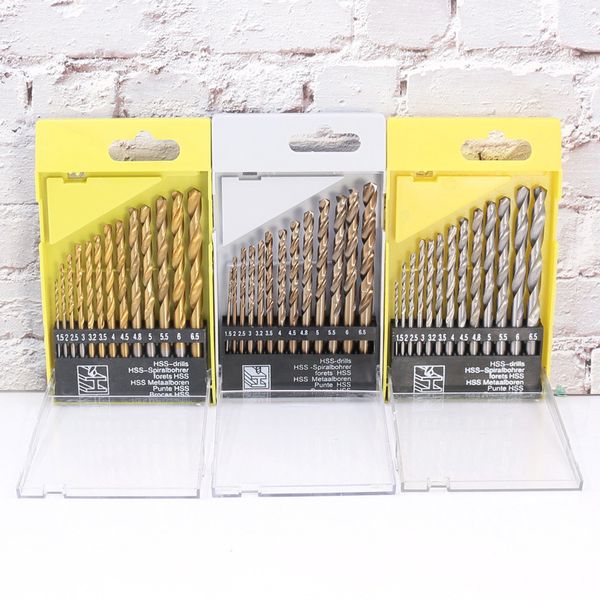 Industrial 13-Piece M35 Cobalt Twist Drill Bit Set for Stainless Steel