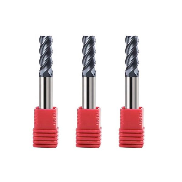 Industrial HRC55 Solid Carbide Flat End Mill (TIALXN Coated) – OEM Sizes