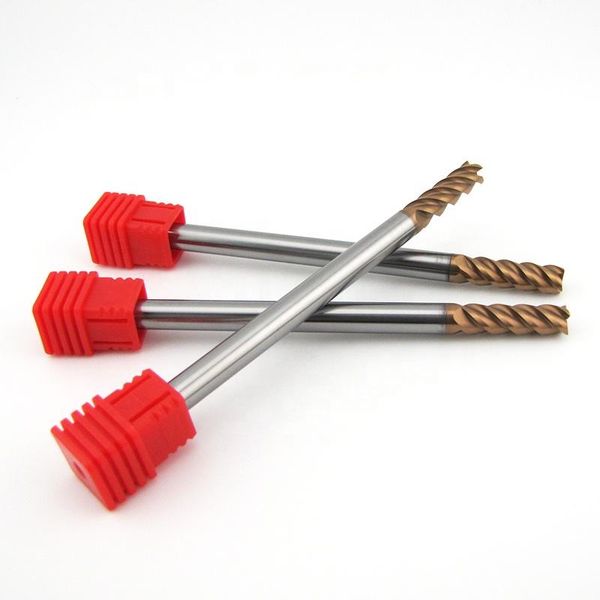 Industrial HRC68 Long Shank Flat End Mill (TIALXN Coated) – OEM Sizes