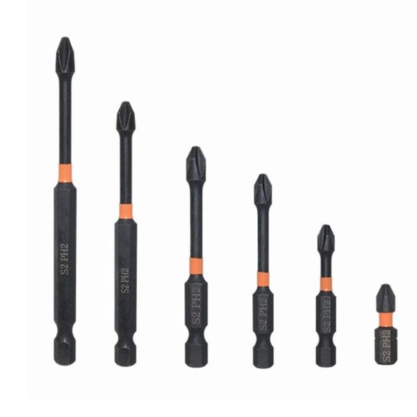 Industrial Impact-Rated S2 Torsion Power Bit (PH2, Magnetic) – OEM