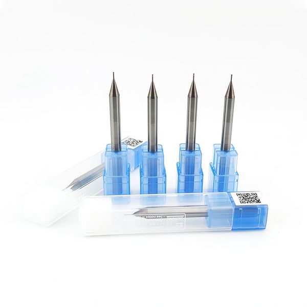 Industrial HRC60 Long Neck Corner Radius End Mill (Nano Coated) – OEM