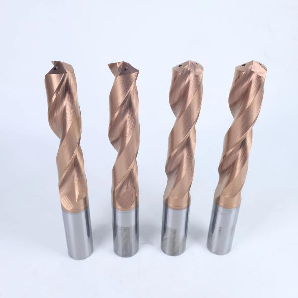 Industrial Solid Carbide Coolant-Through Twist Drill Bit for CNC Machining