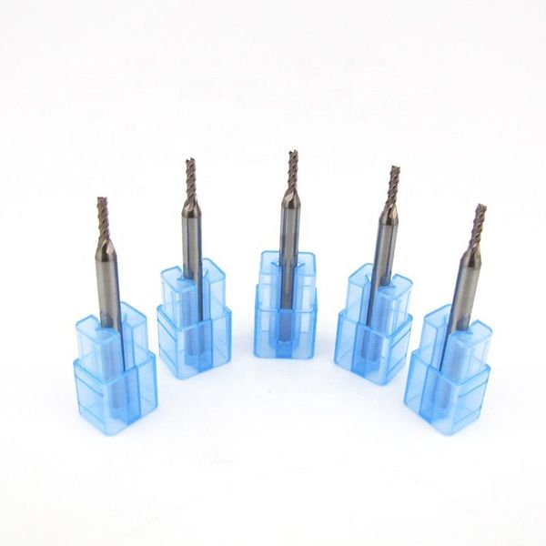 Industrial Solid Carbide Flat End Mill for 70HRC Steel (HARDMAX Coated) – OEM