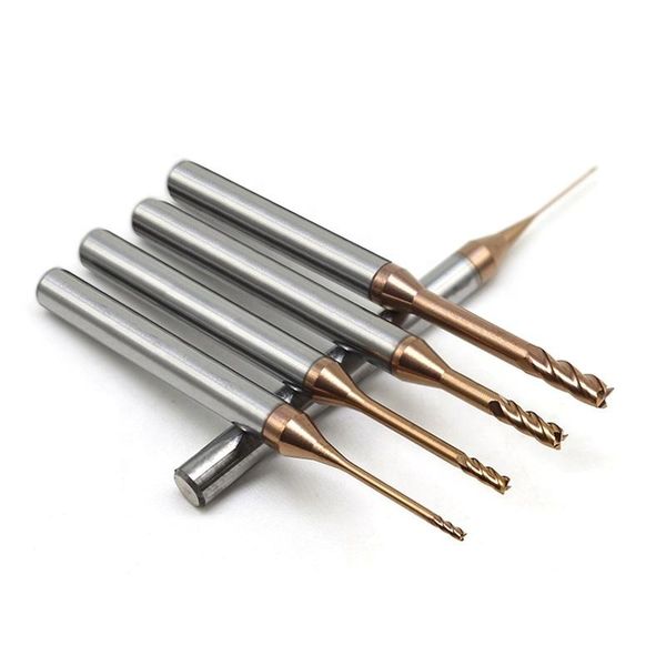Industrial Solid Carbide Deep Groove Flat End Mill (55HRC, Nano Coated) – OEM Sizes