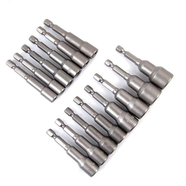 Industrial 1/4" Hex Magnetic Nut Setter Set (14-Piece, Metric/SAE) – OEM
