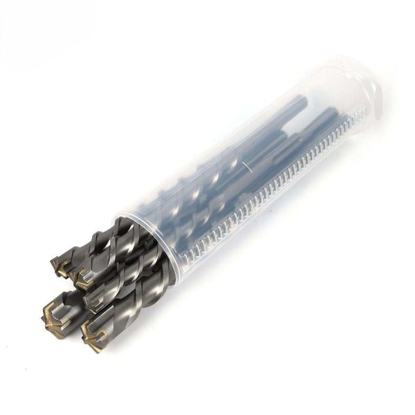 Customizable SDS Max Drill Bit SDS Plus Drill Bit Set Flat/Cross Tip Carbide Masonry Drill Bit with Single/Double Flute