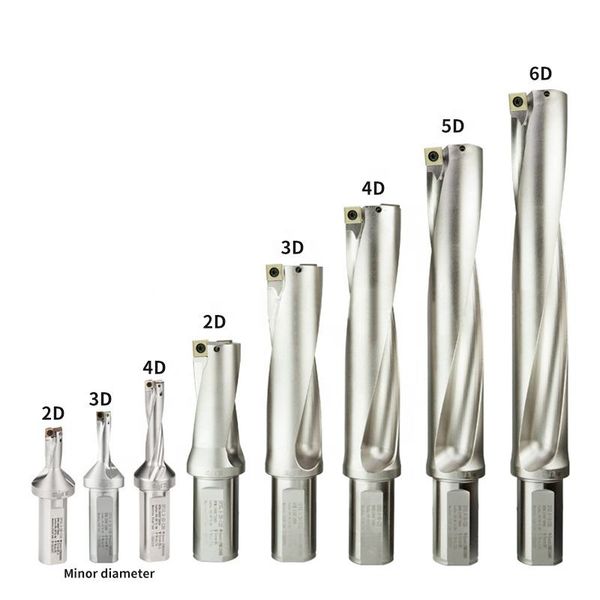 Indexable U-Drill (SP/WC Insert Type)