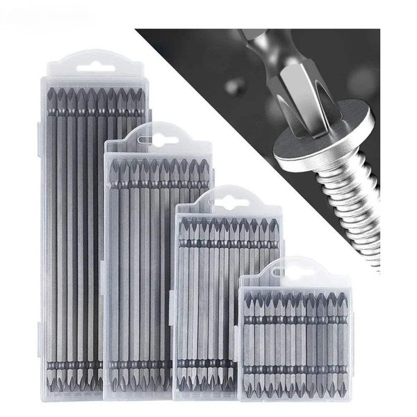 Industrial S2 Double-Ended Phillips Power Bit (PH2, 65-200mm) – OEM
