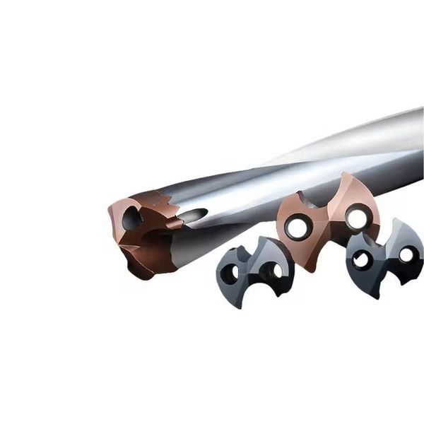 3D/5D/8D/12D Interchangeable Head Center Spade Cutting Tool Crown Drill Cutter Holder for CNC Drilling Insert Tools Processing