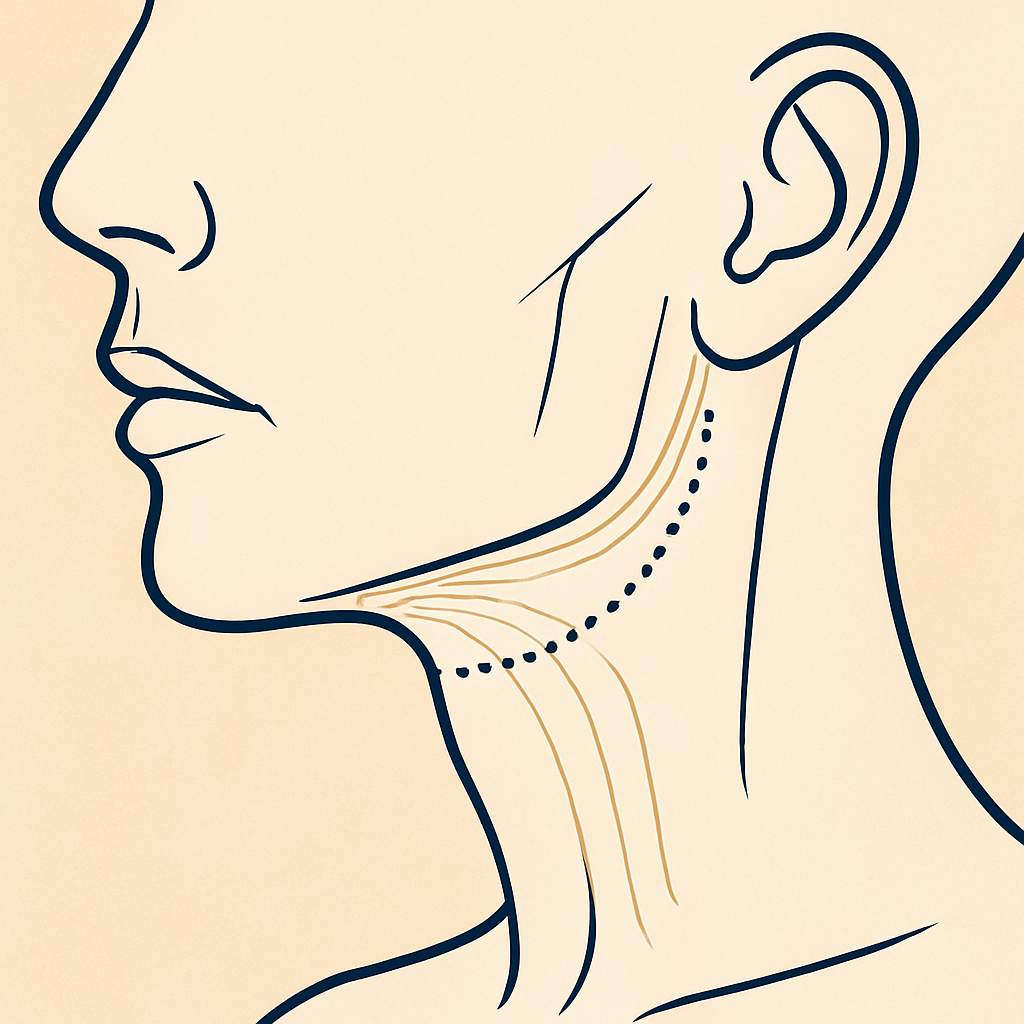 Lower hifu face and jawline